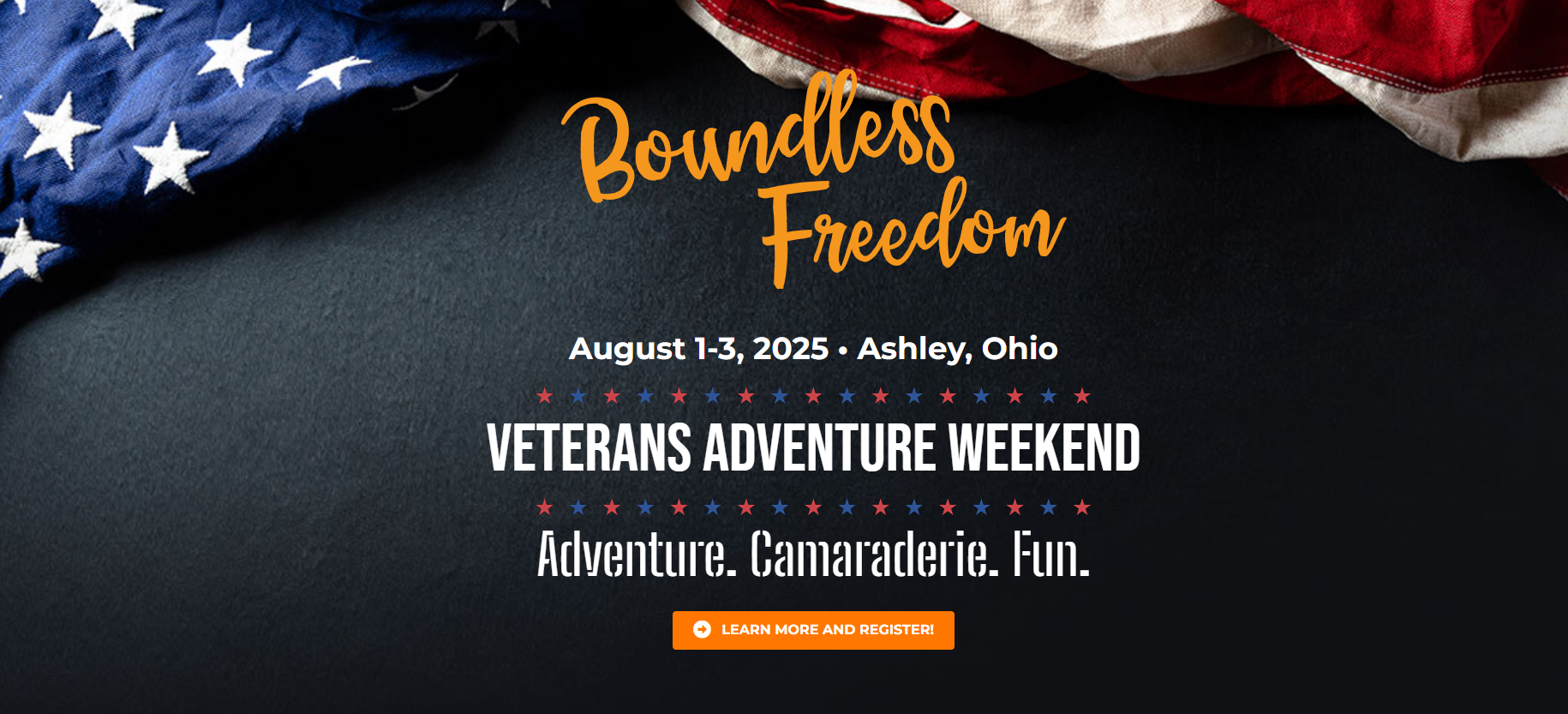 Boundless Freedom: Veterans Adventure Weekend Boundless Freedom: Veterans Adventure Weekend